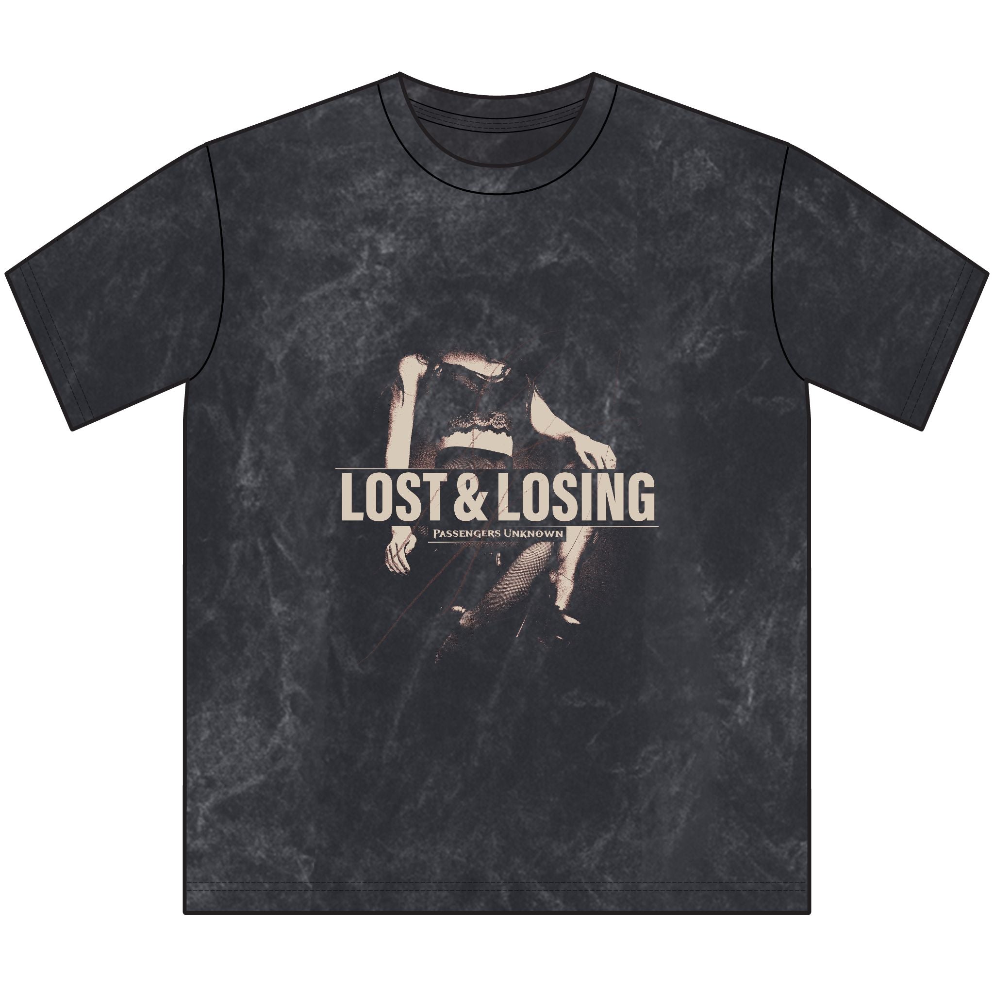 Passengers Unknown Lost & Losing Vintage Crewneck Unisex Tee