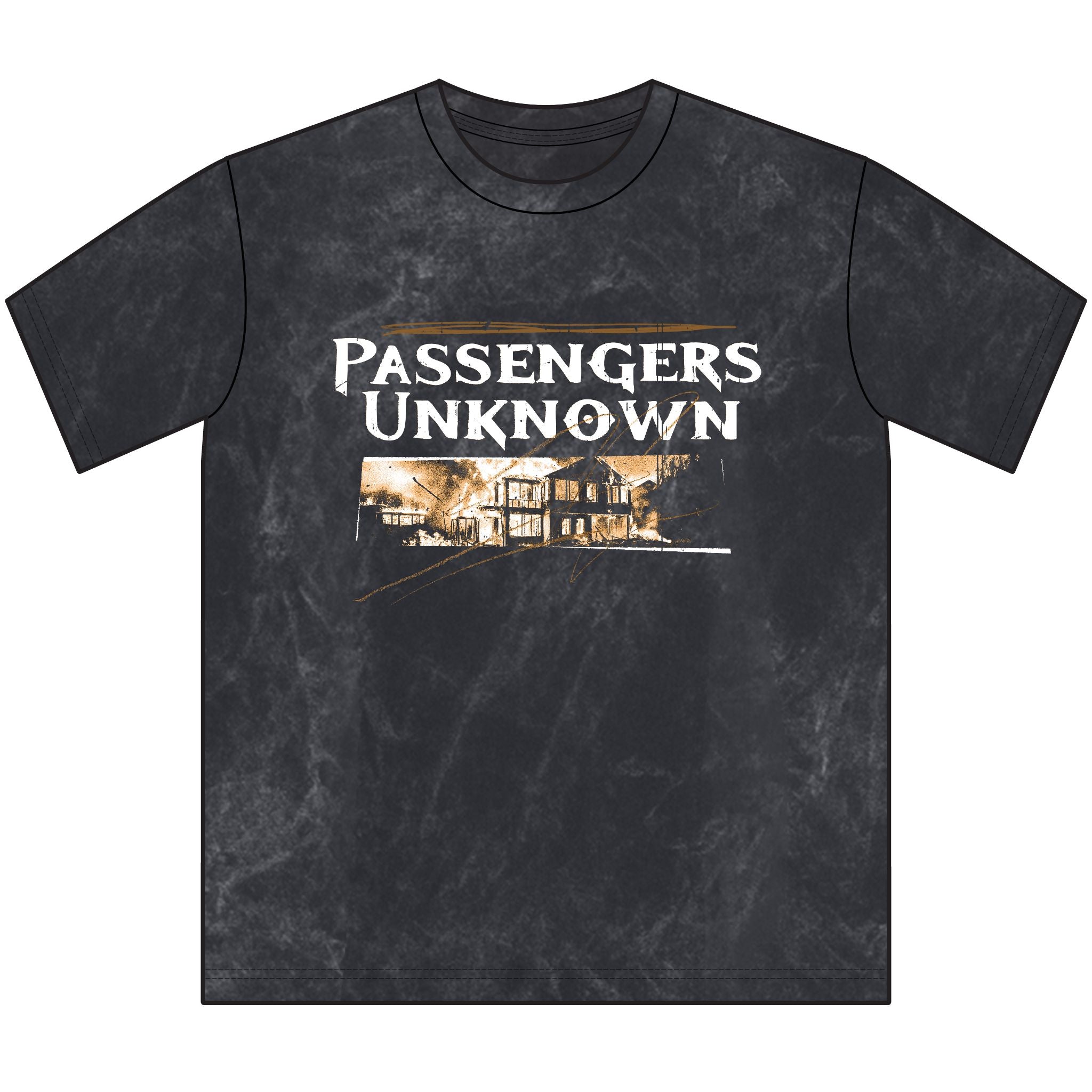 Passengers Unknown Light It Up Vintage Crewneck Unisex Tee