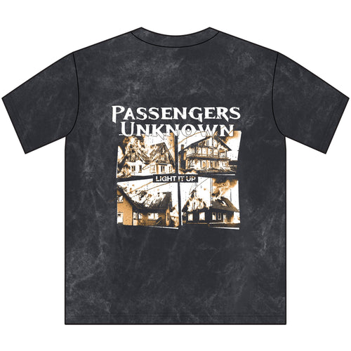 Passengers Unknown Light It Up Vintage Crewneck Unisex Tee